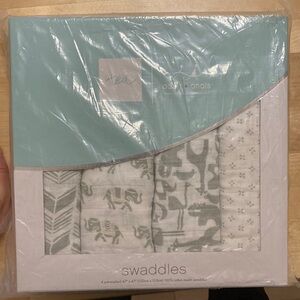 Aden and Anais x Tea Muslim swaddles